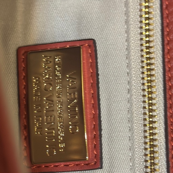 Valentino by Mario Valentino Cocoette Red Leather Bag - NWT - Picture 8 of 13